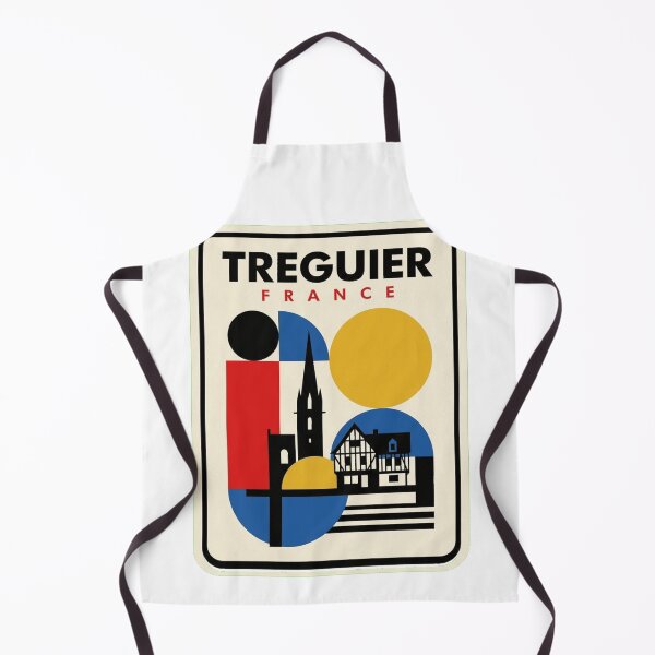 Item preview, Retro Treguier Bauhaus Geometric Skyline designed and sold by k3rstman1.
