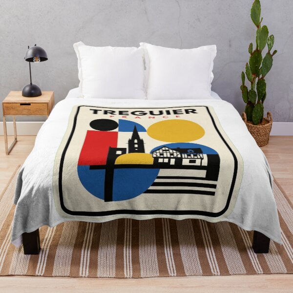 Item preview, Retro Treguier Bauhaus Geometric Skyline designed and sold by k3rstman1.