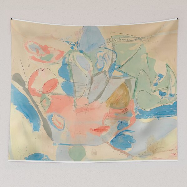 Item preview, Mountains and sea, 1952- designed and sold by VeilOfPigments.