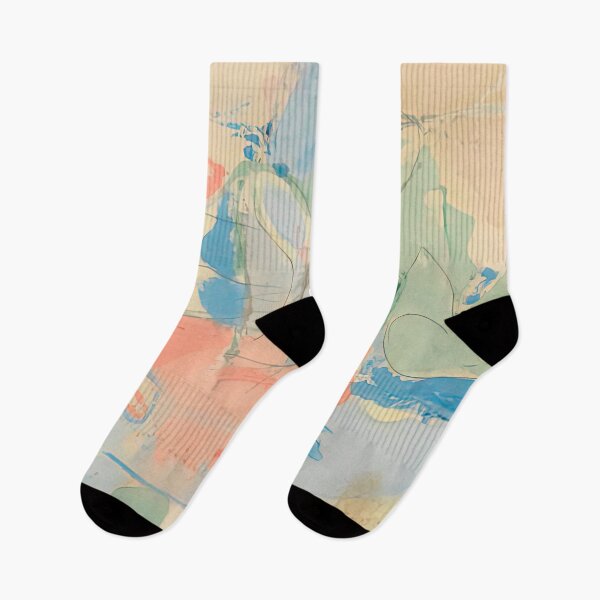 Item preview, Mountains and sea, 1952- designed and sold by VeilOfPigments.