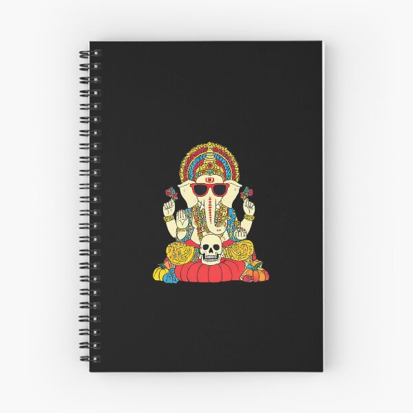 Item preview, Cool Elephant Halloween Red Pumpkin Skull Blessing Pop Art designed and sold by PANNARUK THAILAND.