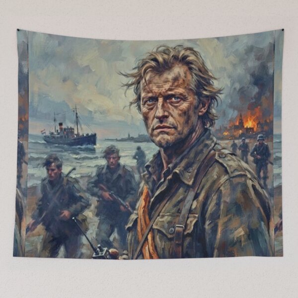 Item preview, Soldier of Orange Resistance Shores Fine Art Tribute designed and sold by Art's Diner.