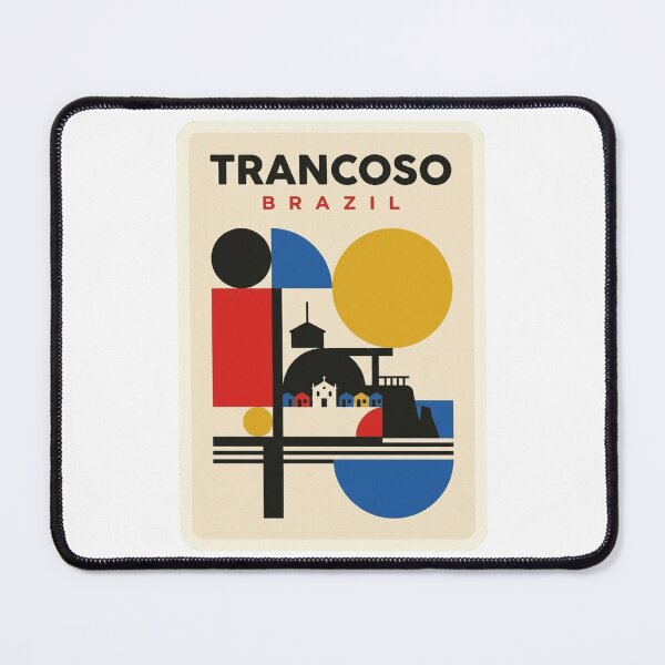 Item preview, Retro Trancoso Bauhaus Geometric Skyline designed and sold by k3rstman1.