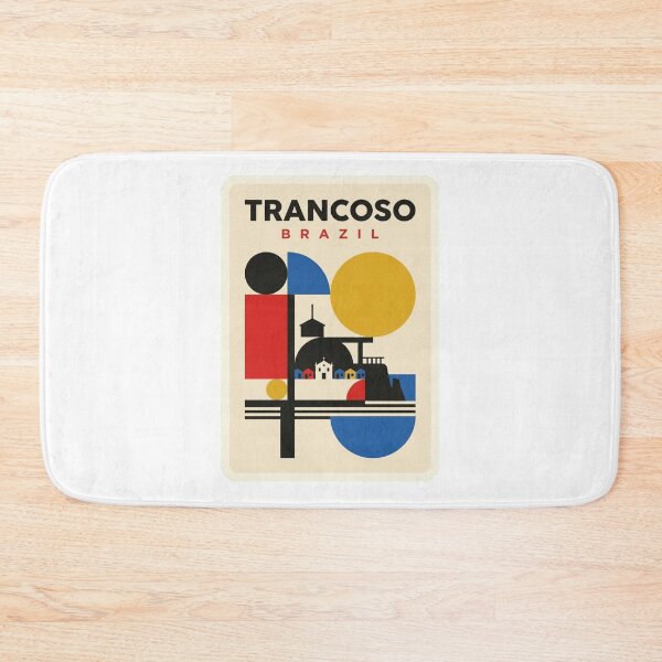 Item preview, Retro Trancoso Bauhaus Geometric Skyline designed and sold by k3rstman1.