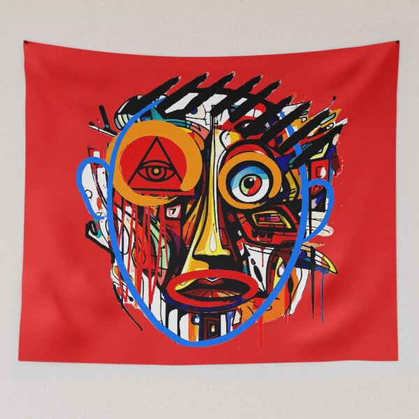Item preview, Graffiti Portrait designed and sold by ViaARTfactory.