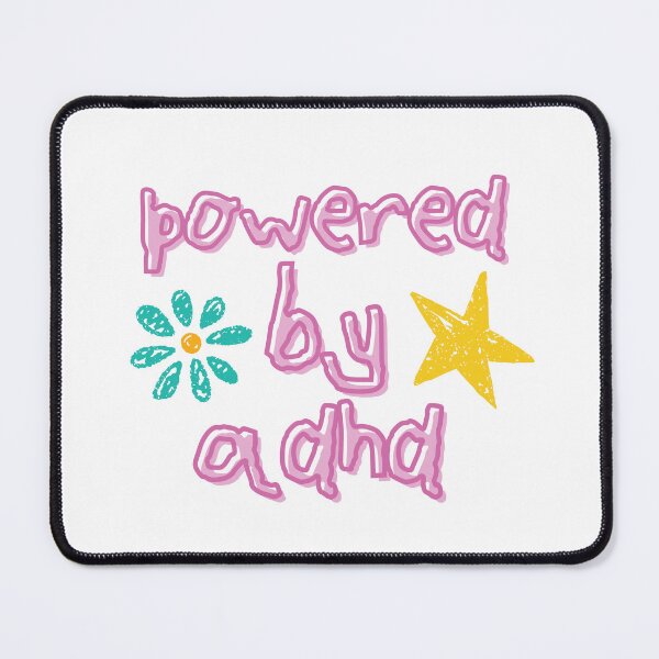 Item preview, Powered by ADHD (Pink) designed and sold by hazywares.