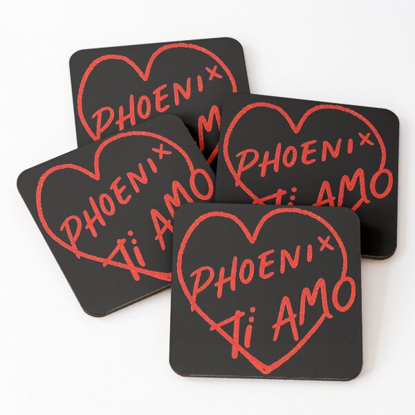 Item preview, Phoenix Ti Amo Red Heart Sketchy Love  designed and sold by Doublettadraw.