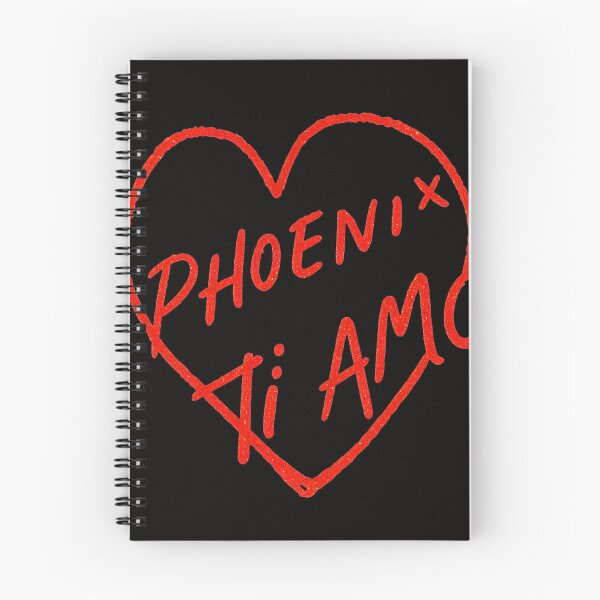Item preview, Phoenix Ti Amo Red Heart Sketchy Love  designed and sold by Doublettadraw.