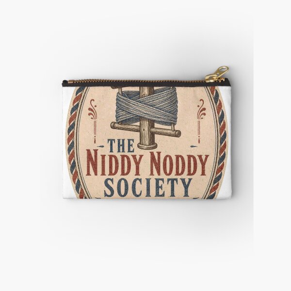 Item preview, Niddy Noddy Society vintage hand spinning label designed and sold by BoosterShop.