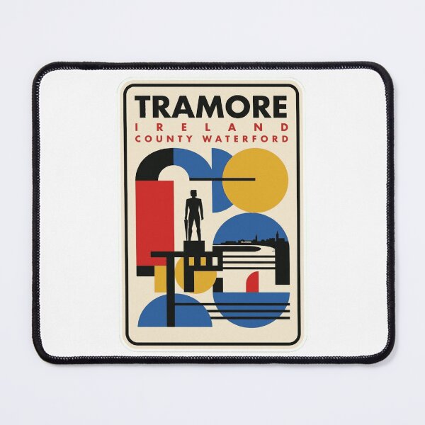 Item preview, Retro Tramore Bauhaus Geometric Skyline designed and sold by k3rstman1.