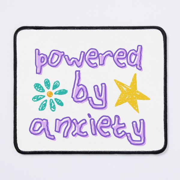 Item preview, Powered by Anxiety (Purple) designed and sold by hazywares.
