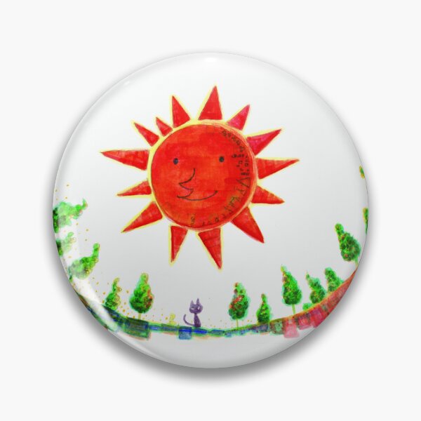 Item preview, Sun and Cute Cat designed and sold by pon-pon-55.