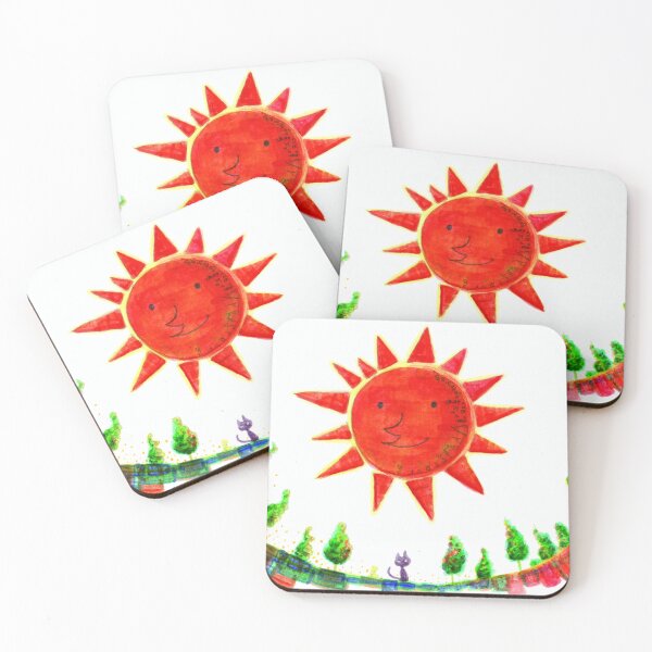 Item preview, Sun and Cute Cat designed and sold by pon-pon-55.