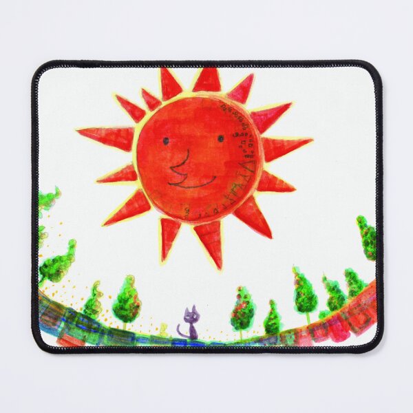 Item preview, Sun and Cute Cat designed and sold by pon-pon-55.