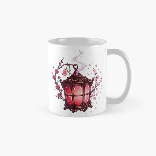Item preview, Sakura Plum Blossom Lantern designed and sold by LunaGlow Studio.
