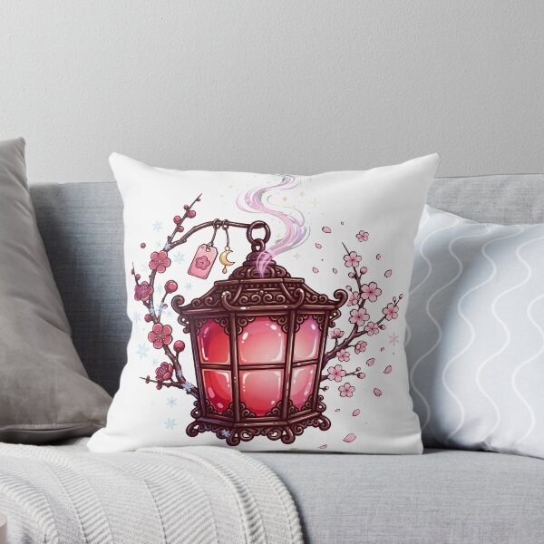 Item preview, Sakura Plum Blossom Lantern designed and sold by LunaGlow Studio.