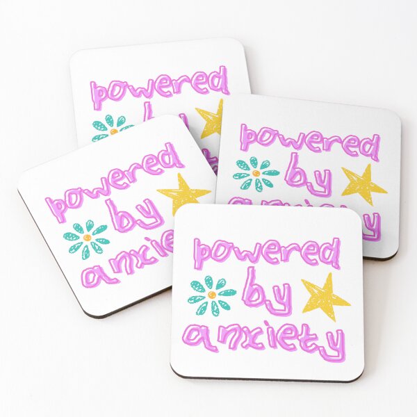 Item preview, Powered by Anxiety (Pink) designed and sold by hazywares.