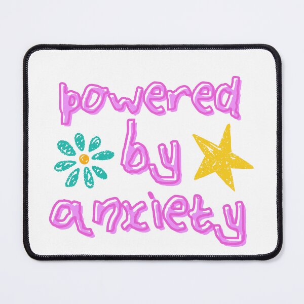 Item preview, Powered by Anxiety (Pink) designed and sold by hazywares.