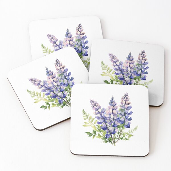 Item preview, Lupine Flower | Elegant Botanical Floral Art designed and sold by Mandayartstudio.