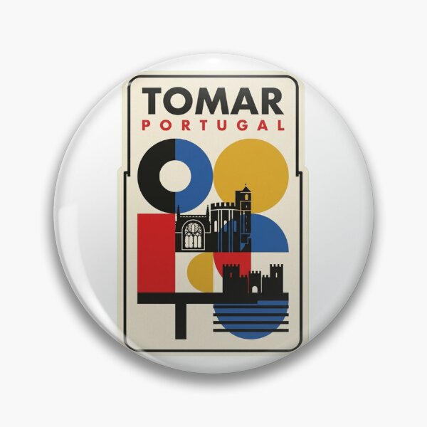 Item preview, Retro Tomar Bauhaus Geometric Skyline designed and sold by k3rstman1.