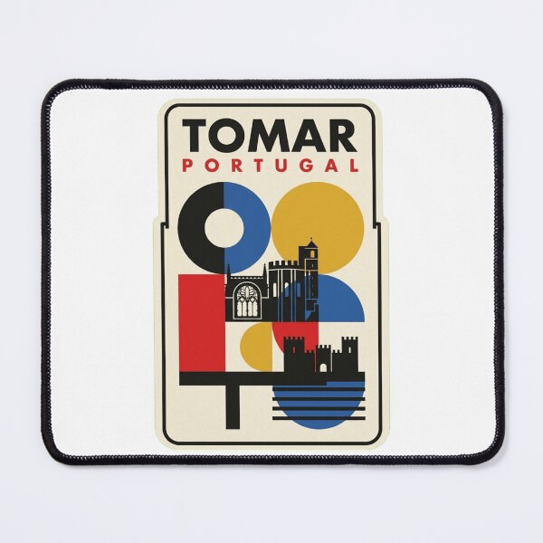 Item preview, Retro Tomar Bauhaus Geometric Skyline designed and sold by k3rstman1.