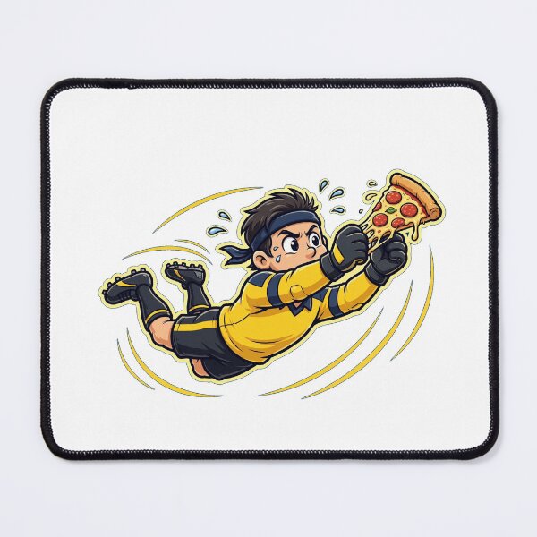 Item preview, Je ne plonge que pour la pizza - Gardien de but humour foot designed and sold by Dlvznbm.