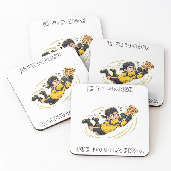 Item preview, Je ne plonge que pour la pizza - Gardien de but humour foot designed and sold by Dlvznbm.