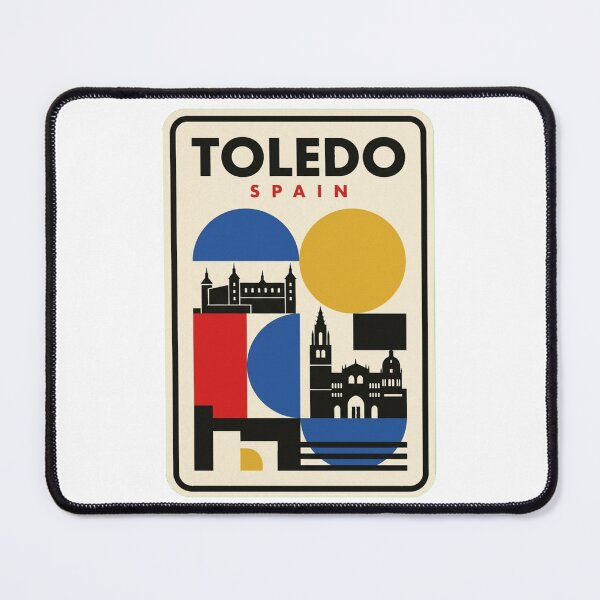 Item preview, Retro Toledo Bauhaus Geometric Skyline designed and sold by k3rstman1.