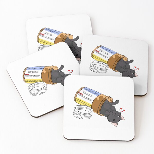 Item preview, kitty antidepressant love medicine designed and sold by namphanga.