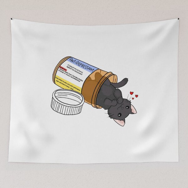 Item preview, kitty antidepressant love medicine designed and sold by namphanga.