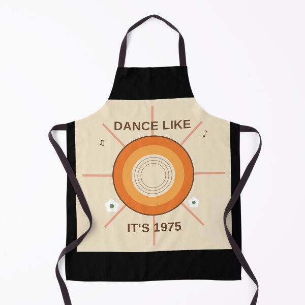 Item preview, Dance Like It's 1975 Retro Groovy Sun Music T-Shirt designed and sold by ZoomTaDesign.