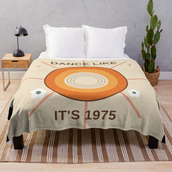 Item preview, Dance Like It's 1975 Retro Groovy Sun Music T-Shirt designed and sold by ZoomTaDesign.