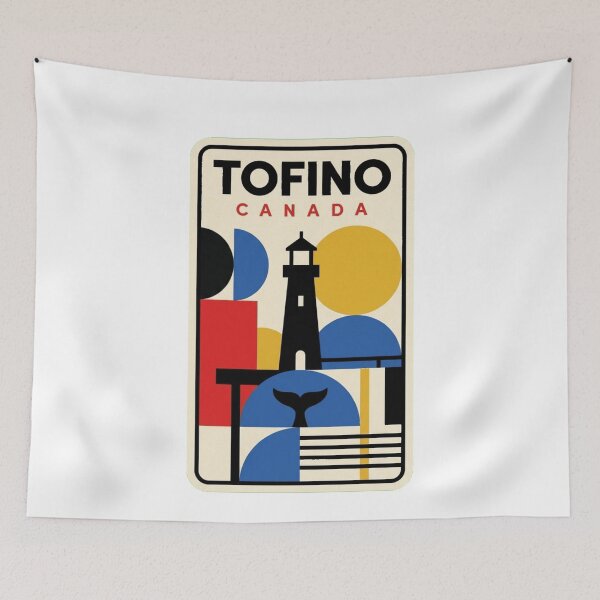 Item preview, Retro Tofino Bauhaus Geometric Skyline designed and sold by k3rstman1.