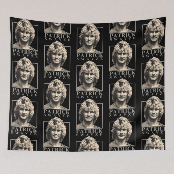 Item preview, Patrick Swayze Vintage Portrait Movie Legend designed and sold by Biscuteny.