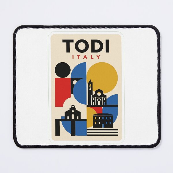 Item preview, Retro Todi Bauhaus Geometric Skyline designed and sold by k3rstman1.