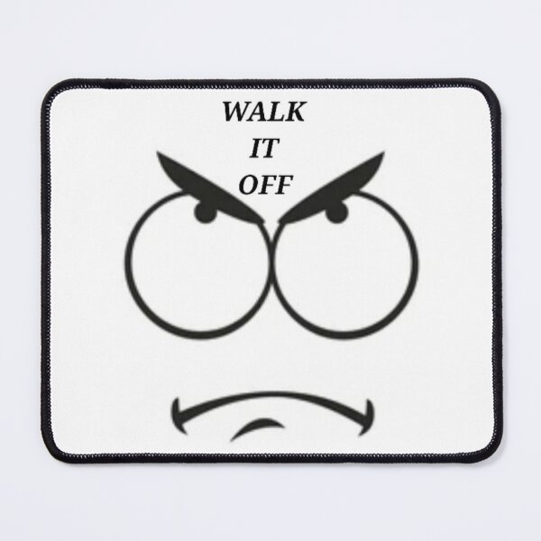 Item preview, Walk out of anger face designed and sold by DottsSpot.