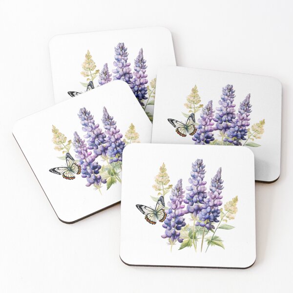 Item preview, Lupine Flower | Elegant Botanical Floral Art designed and sold by Mandayartstudio.