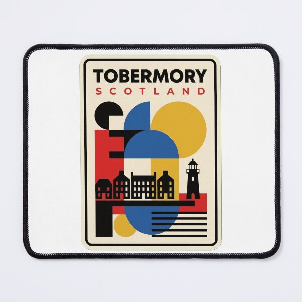 Item preview, Retro Tobermory Bauhaus Geometric Skyline designed and sold by k3rstman1.