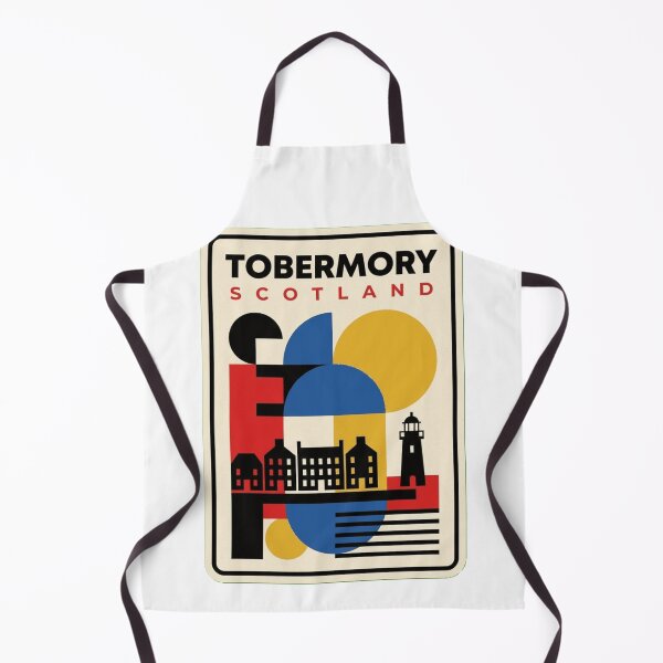 Item preview, Retro Tobermory Bauhaus Geometric Skyline designed and sold by k3rstman1.
