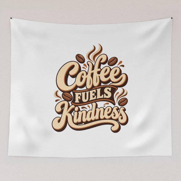 Item preview, Coffee Fuels Kindness designed and sold by Mystik-Media.
