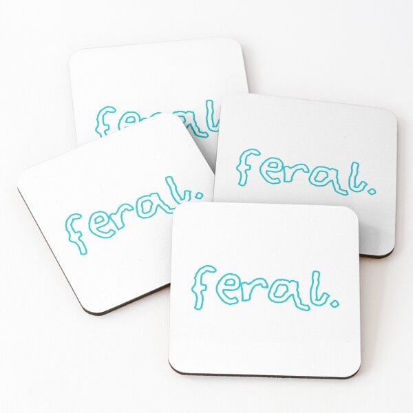 Item preview, Feral (Teal) designed and sold by hazywares.