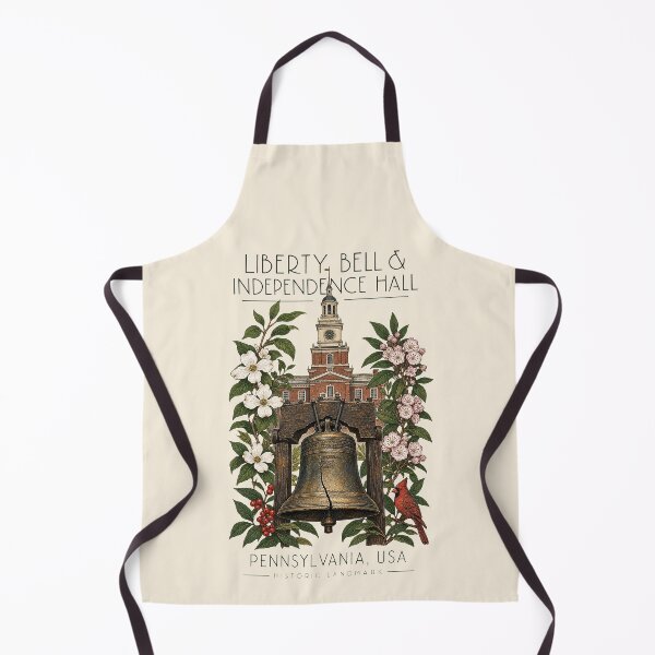 Item preview, Liberty Bell & Independence Hall, Pennsylvania, USA [Botanical Illustration] designed and sold by elektronen.