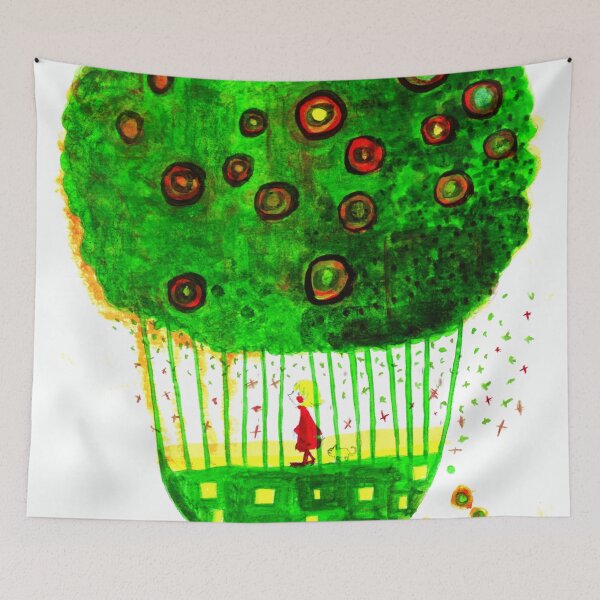 Item preview, Little Girl and Cat Walking designed and sold by pon-pon-55.