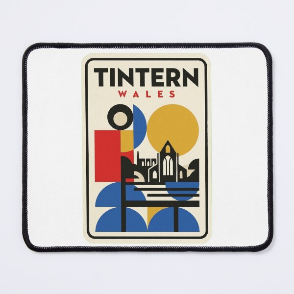 Item preview, Retro Tintern Bauhaus Geometric Skyline designed and sold by k3rstman1.