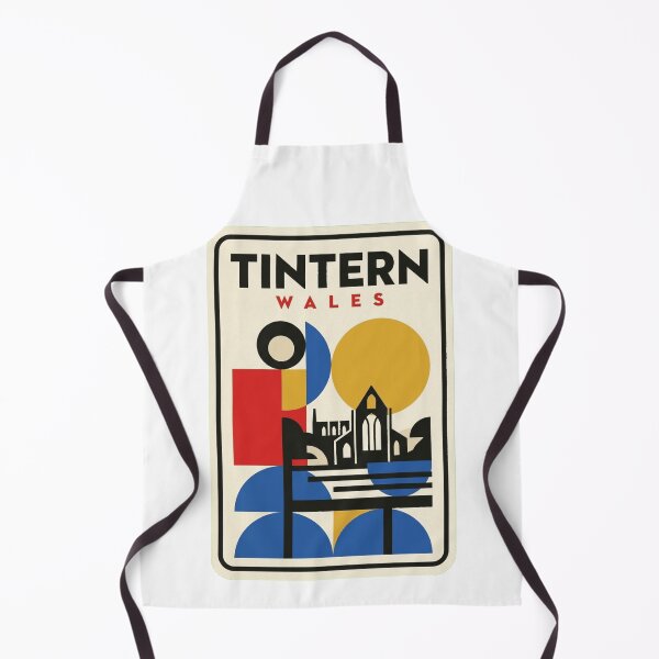 Item preview, Retro Tintern Bauhaus Geometric Skyline designed and sold by k3rstman1.