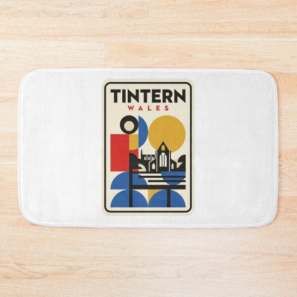 Item preview, Retro Tintern Bauhaus Geometric Skyline designed and sold by k3rstman1.