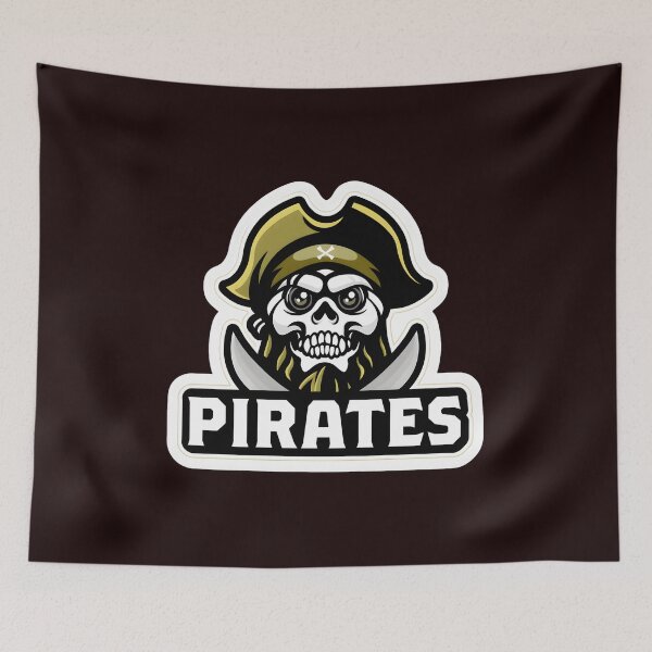 Item preview, Pirate Skull Saber Logo designed and sold by drawfreak.