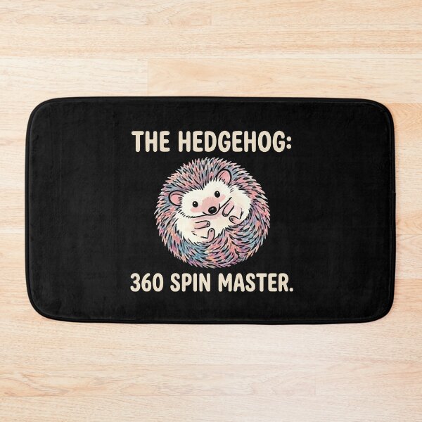 Item preview, The Hedgehog 360 Spin Master designed and sold by ihkwantamsis.