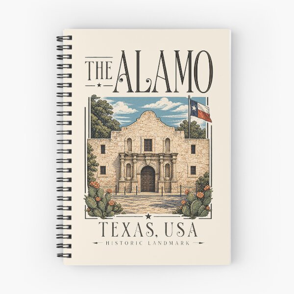 Item preview, El Álamo, Texas, EE. UU. [Ilustración] designed and sold by elektronen.