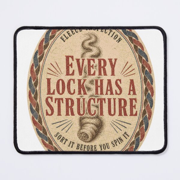 Item preview, Every Lock Has A Structure Label Non-woven Sorting designed and sold by BoosterShop.